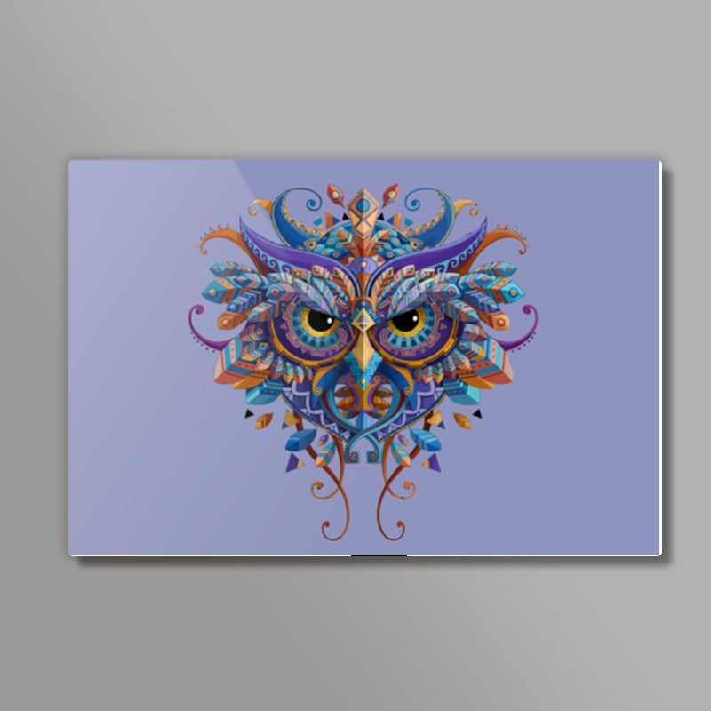 Owl Tribe Genius Wall Art