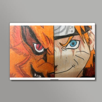 Naruto | Oil Pastel Sketch | Wall Art