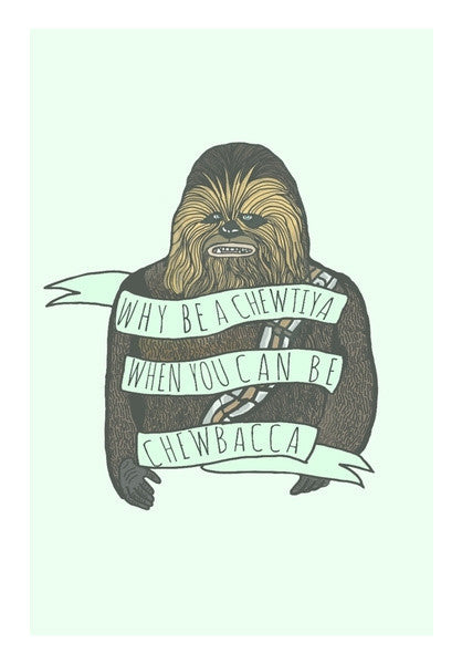 Chewbacca Art PosterGully Specials