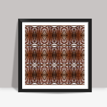 Wooden Architecture Texture Pattern Interior Decor Square Art Prints