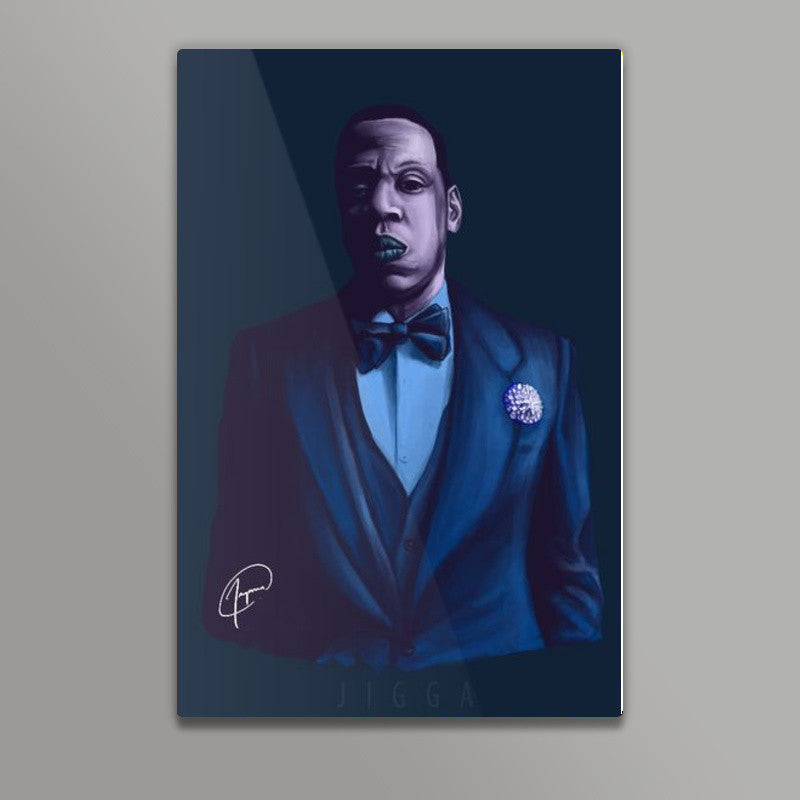 Jay-Z Jigga | Wall Art// jaymandraws.tumblr.com