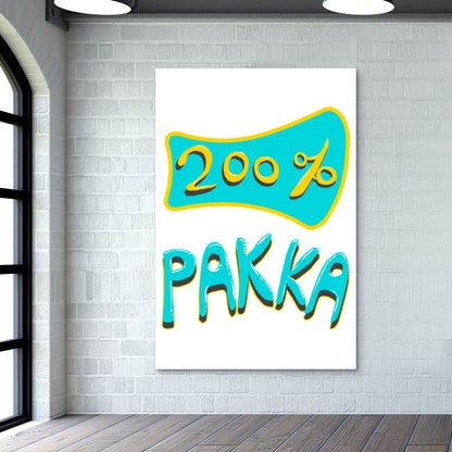 200% Pakka Wall Art