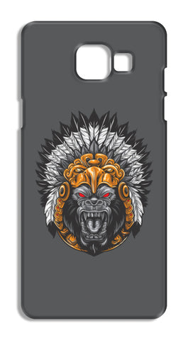 Gorilla Wearing Aztec Headdress Samsung Galaxy A5 2016 Cases