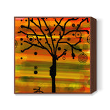 Tree Silhouette Square Art Prints