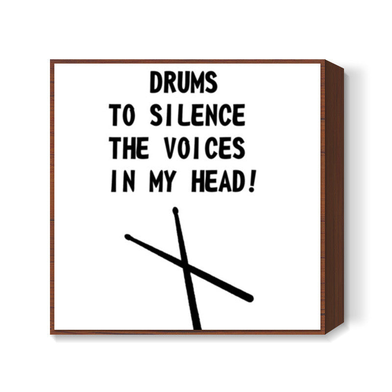 DRUMS! Square Art Prints