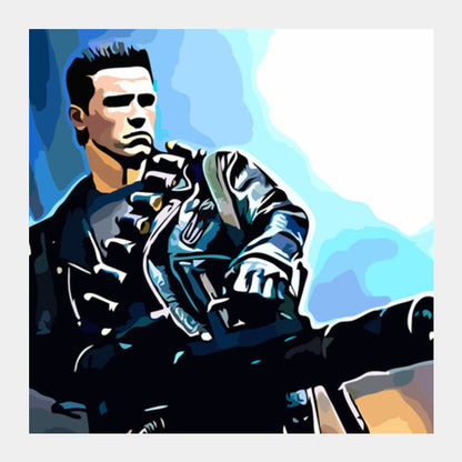 Terminator Square Art Prints