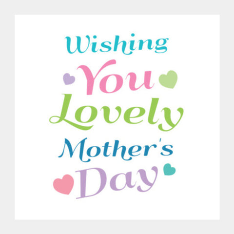 Lovely Mother's Day Square Art Prints PosterGully Specials