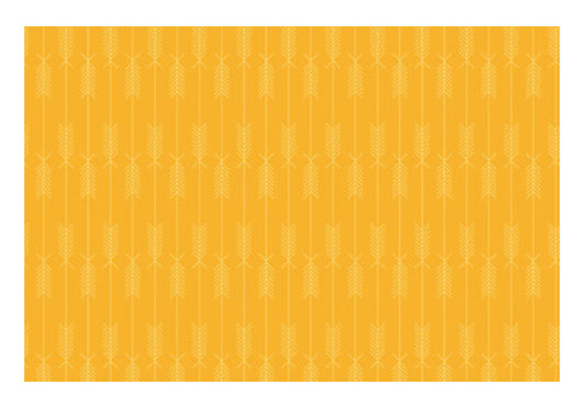 Fabric Yellow Arrow Art PosterGully Specials