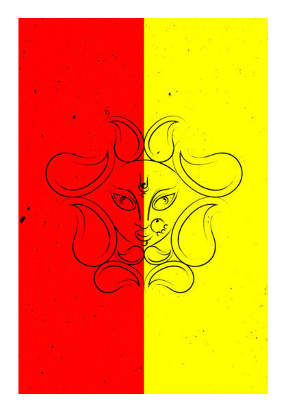 Goddess Durga Art PosterGully Specials