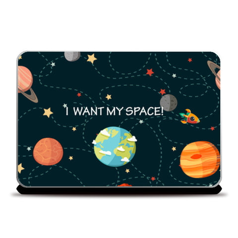 Laptop Skins, I WANT MY SPACE! Laptop Skins