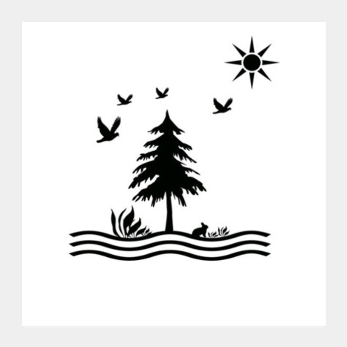 Square Art Prints, Wild Square Art Prints