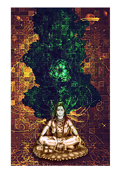 Shiva in, Shiva out Wall Art