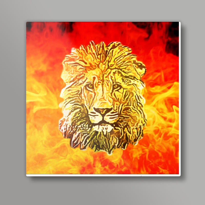 Lion King Square Art Prints