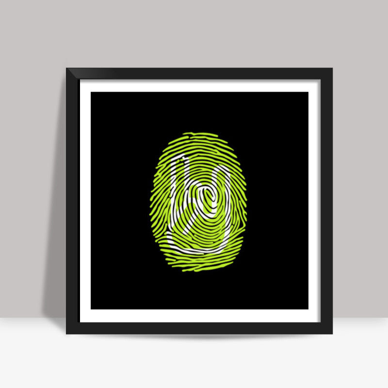 Thumping Rock Green Square Art Prints