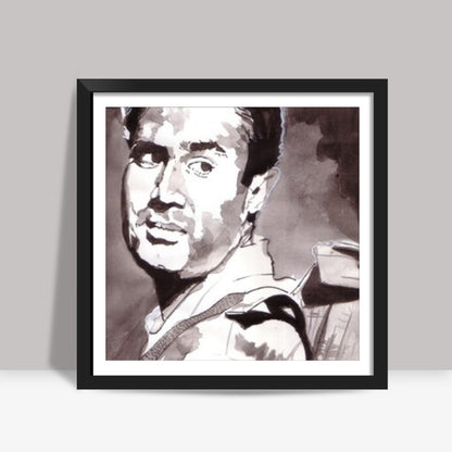 Superstar Dev Anand gracefully accepted all that life brought his way Square Art Prints