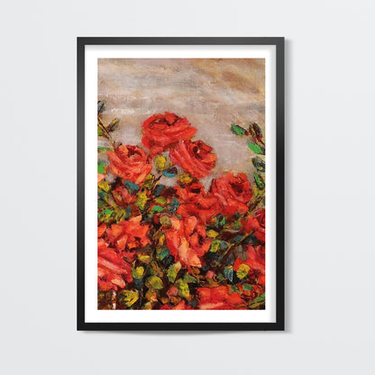 Red roses Wall Art