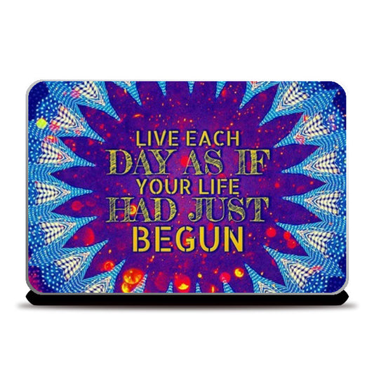 Typography Art Laptop Skins