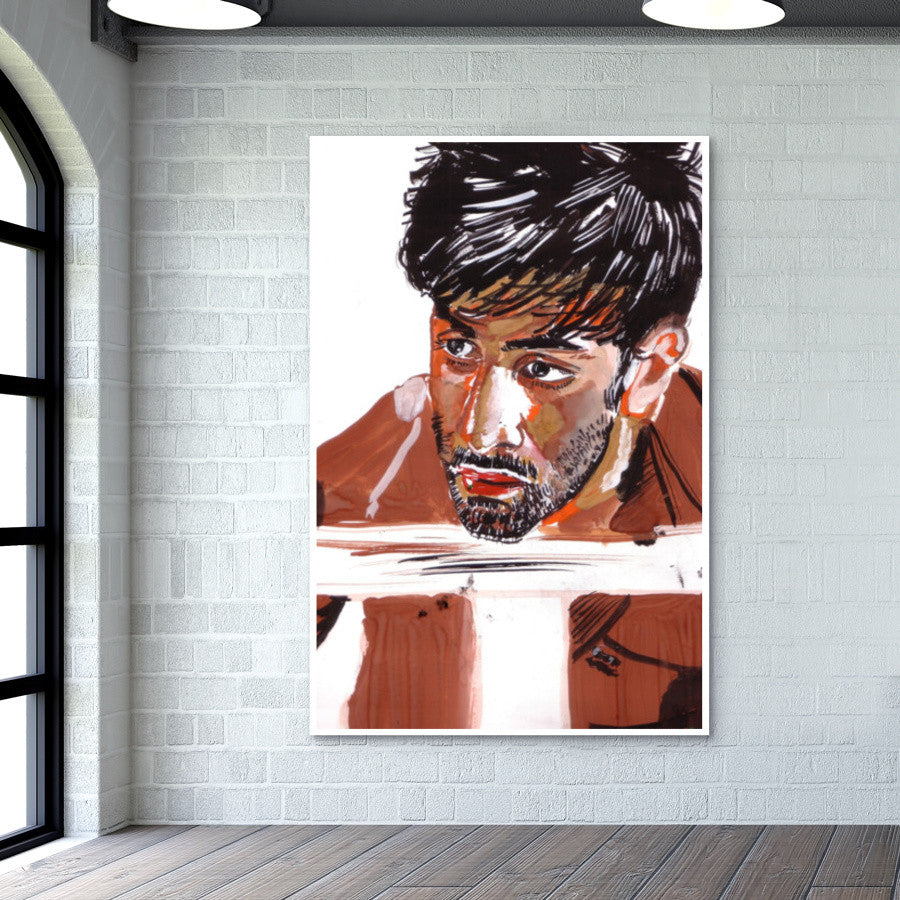 Ranbir Kapoor - the Rockstar Superstar Wall Art
