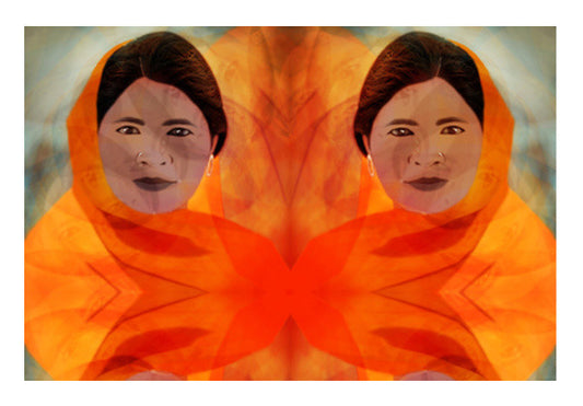 Becoming The Fire - Indian Woman Art PosterGully Specials