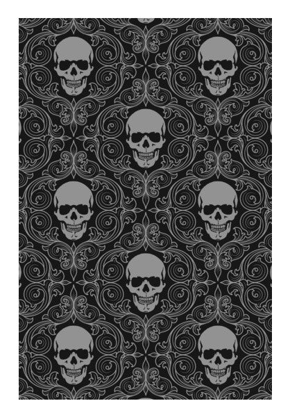 Skull Patterns 2 Art PosterGully Specials