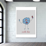 Lets take a Cell-fie ! Wall Art