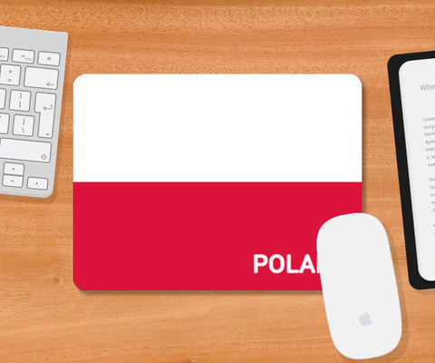 Poland | #Footballfan Mousepad