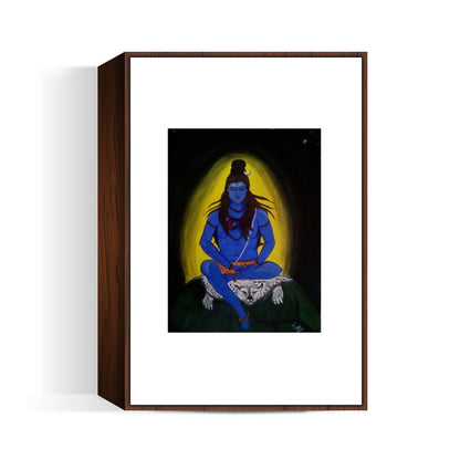 lord shiva painting Wall Art