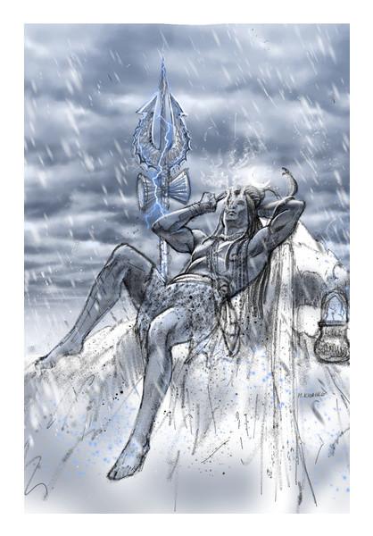 PosterGully Specials, MAHADEV Wall Art