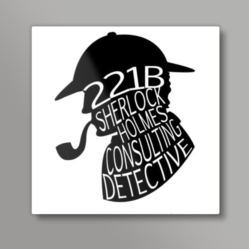 Sherlock Holmes, Consulting Detective Square Art Prints