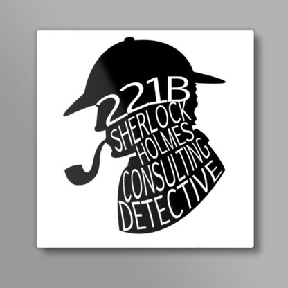 Sherlock Holmes, Consulting Detective Square Art Prints