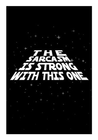Wall Art, May the sarcasm be with you wall art | cuboidesign, - PosterGully