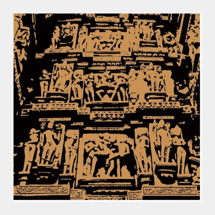 Khajuraho Square Art Prints