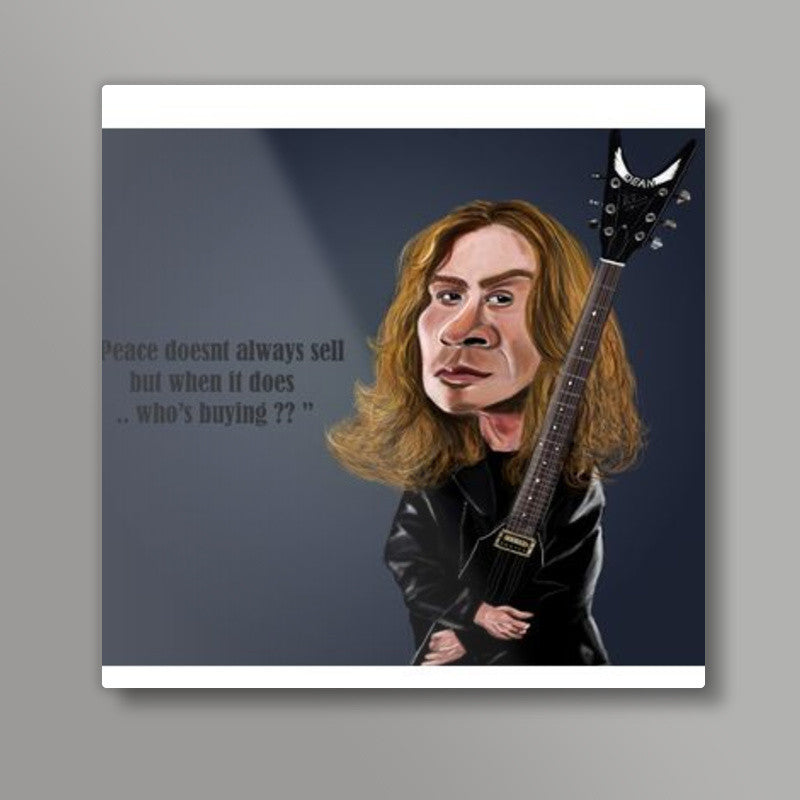 Dave Mustaine / Megadeth Caricature