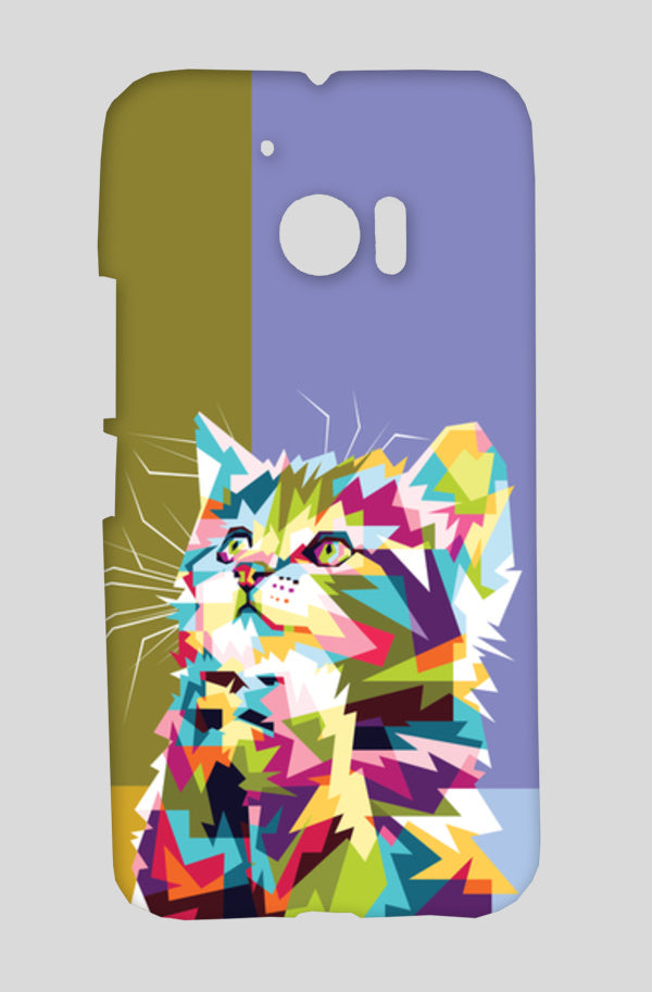Colorfully Cat Hope HTC Desire Pro Cases