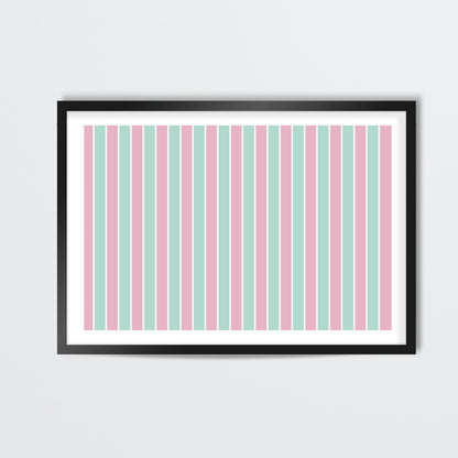 Ice Cream | Minimal | Pattern Wall Art