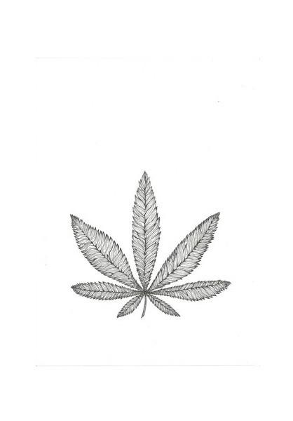 PosterGully Specials, weed doodle trippy Wall Art