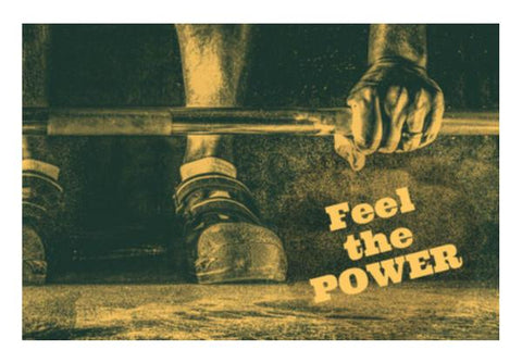 PosterGully Specials, feel the power Wall Art