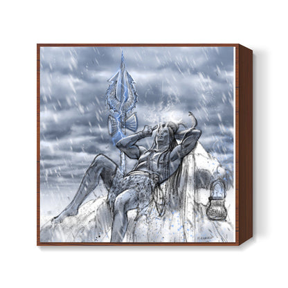 MAHADEV Square Art Prints