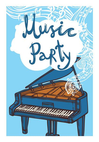 Music Party Wall Art PosterGully Specials