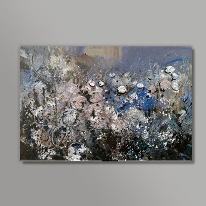 abstract flowers Wall Art
