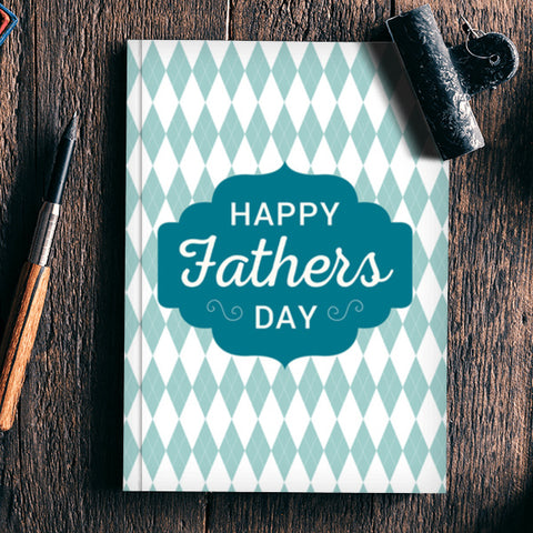 Fathers Day With Shape Pattern | #Fathers Day Special Notebook