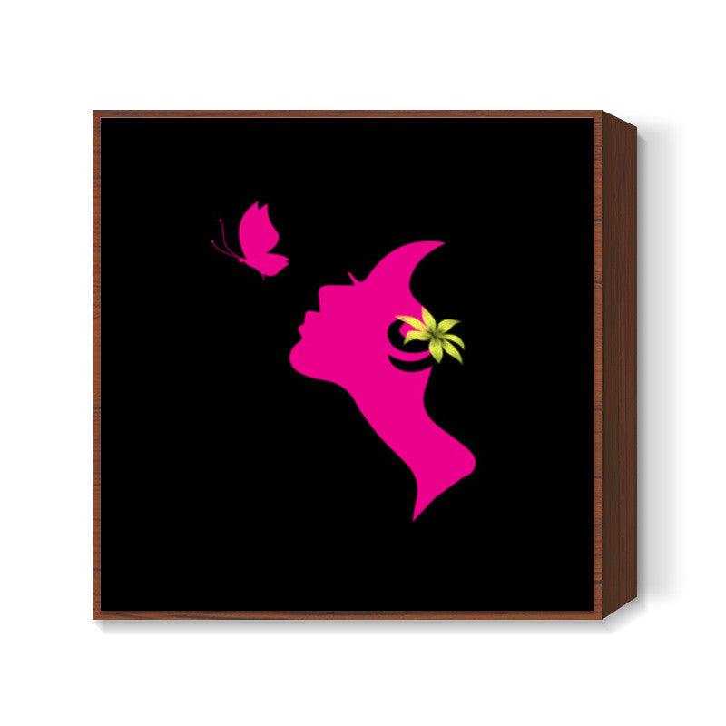 Celebrate Womanhood Square Art Prints