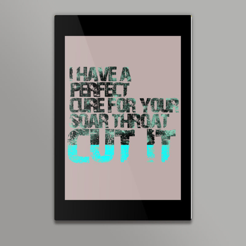 Cut It Wall Art