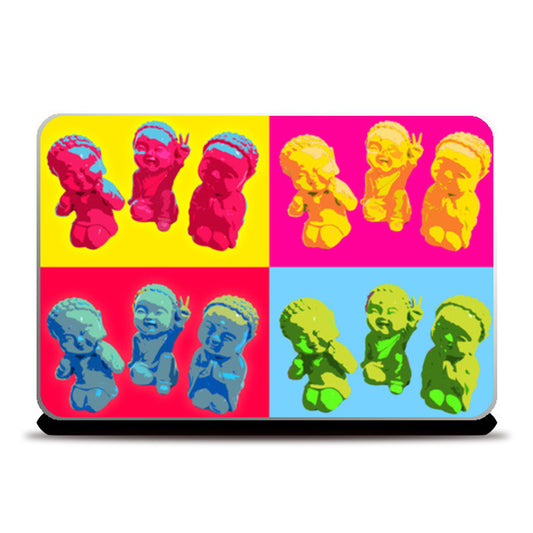 littleBUDDHA_4 Laptop Skins