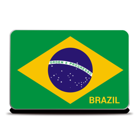 Brazil | #Footballfan Laptop Skins