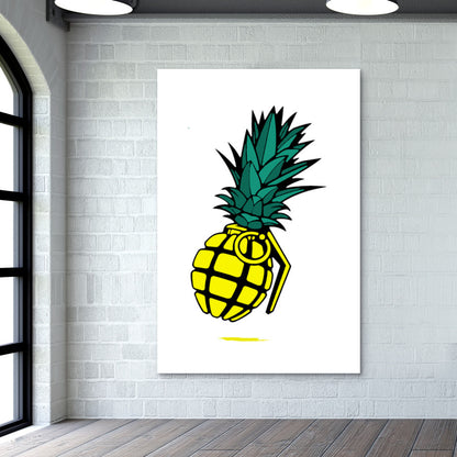 pineapple bomb Wall Art