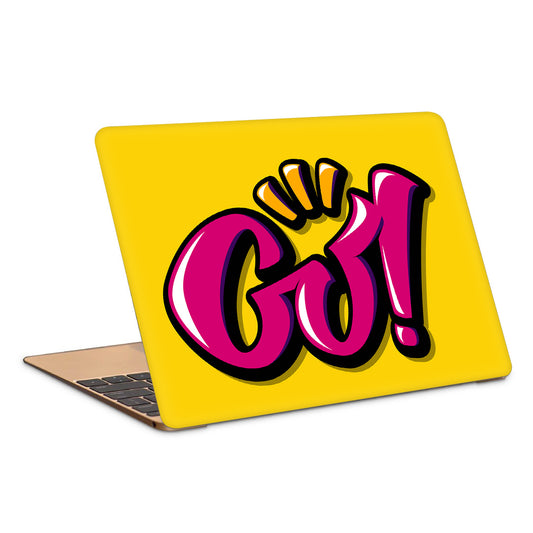 Go Minimal Artwork Laptop Skin