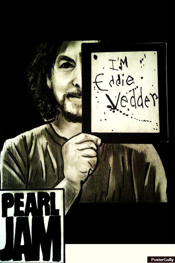 Wall Art, Eddie Vedder Artwork