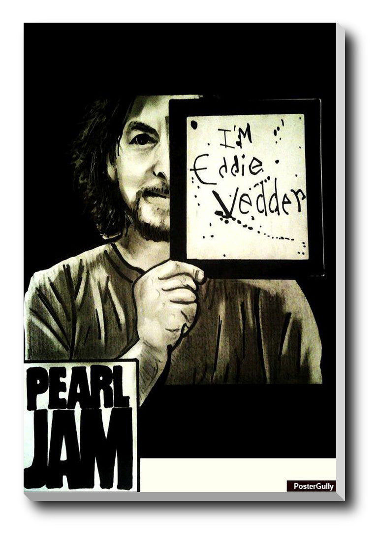 Wall Art, Eddie Vedder Artwork