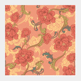 Square Art Prints, Floral Square Art Prints